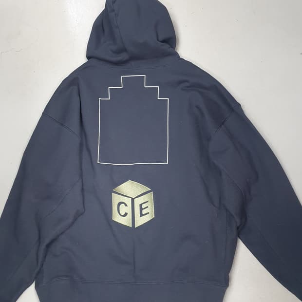 카브엠트  큐브 후드티 네이비 L