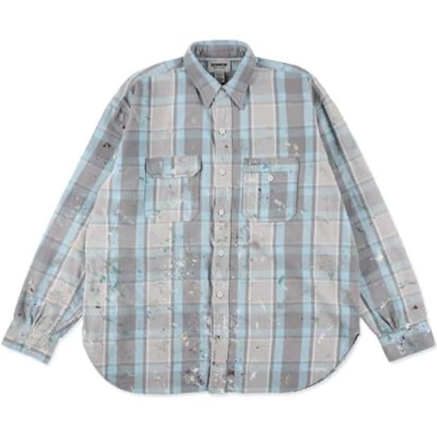 바우와우 25FW 플란넬 셔츠 L