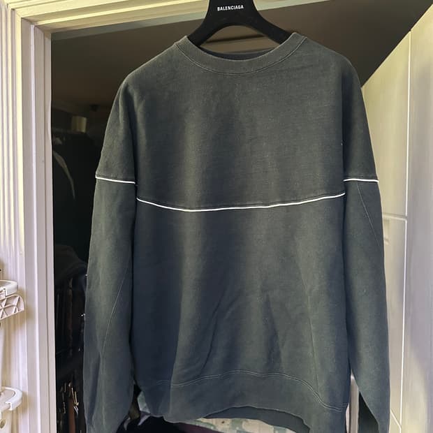 [XL] 카브엠트 화이트라인 크루넥 맨투맨