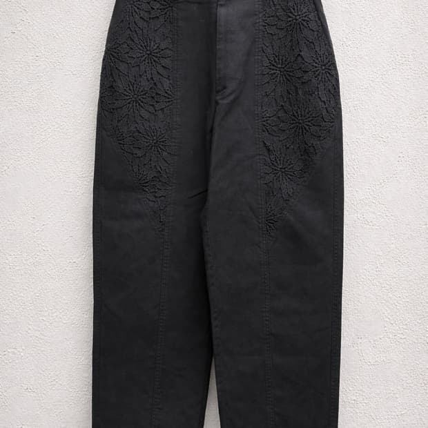 서피스에디션 surface edition 레이스 코튼 팬츠