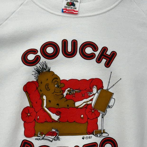 80's Ftuit of the Loom , USA Made