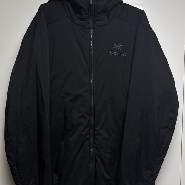 [XL] 아크테릭스 아톰AR 후디 블랙