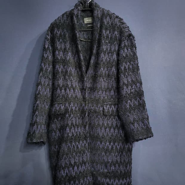 이자벨마랑 울 코트자겟 오버핏