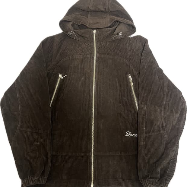 LORES 스크립트 코듀로이 PCU 자켓