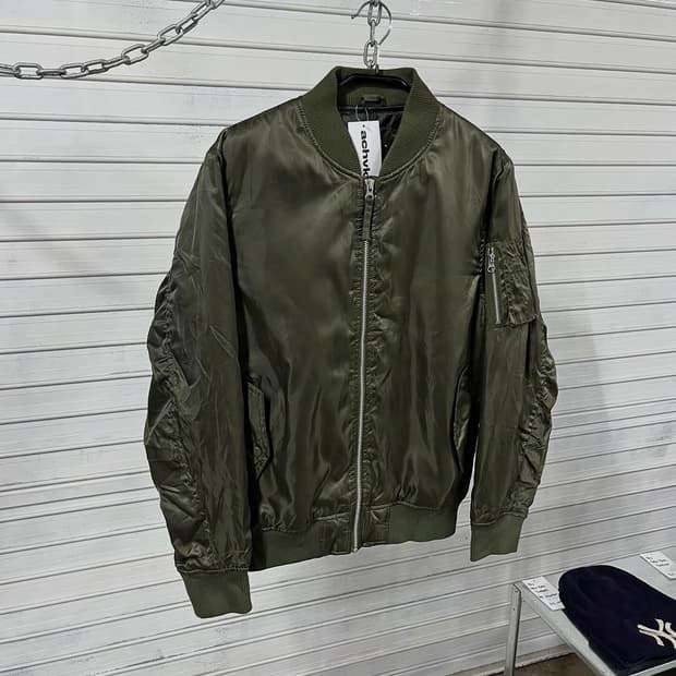 Blue Standard ma-1 bomber jacket