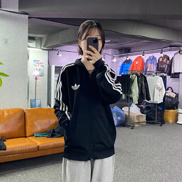 아디다스 파이어버드 블랙 트랙탑 져지 B4320