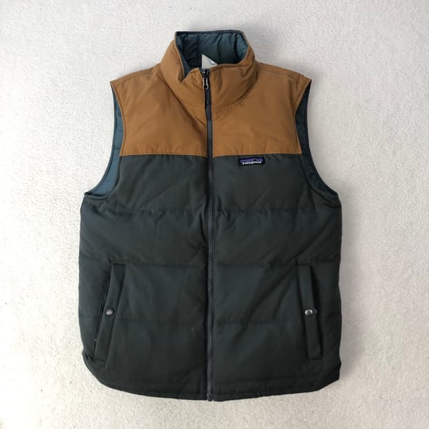 파타고니아 리버시블 패딩조끼
