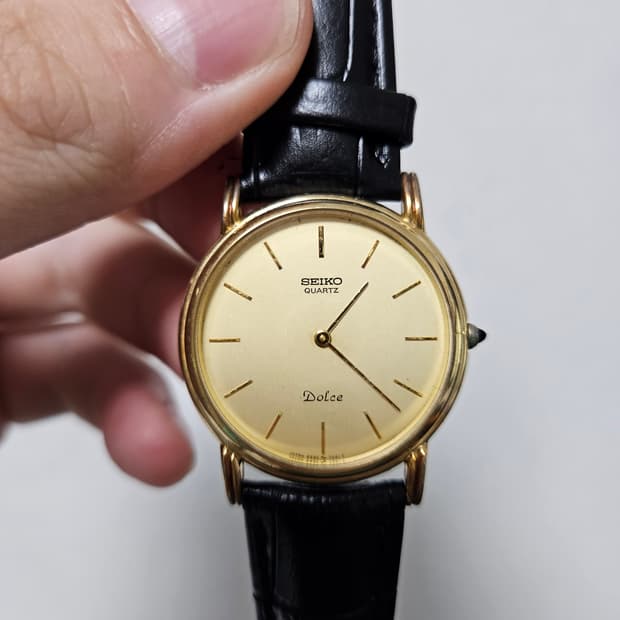 빈티지 세이코 돌체 쿼츠 시계 Seiko Dolce