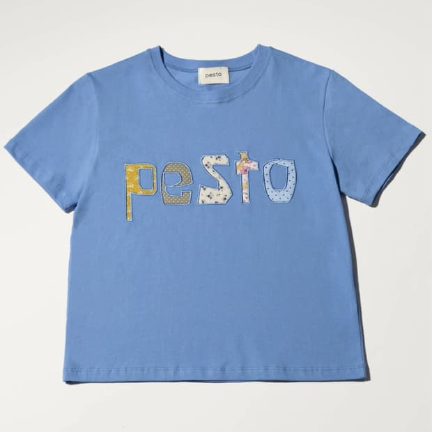 페스토 pesto 패치워크 반팔티