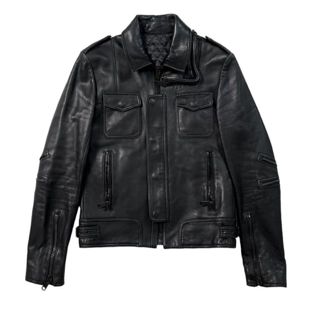 빈티지 양가죽 레더자켓