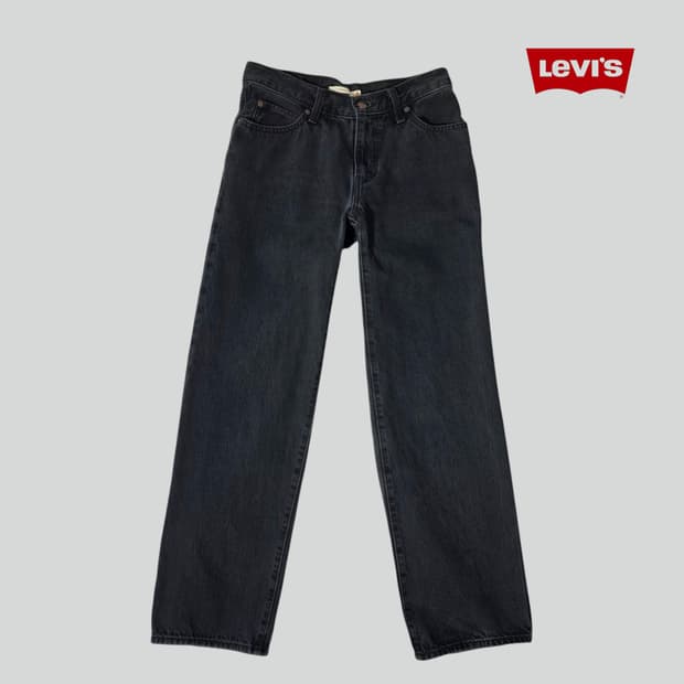 [28]리바이스 94배기핏 블랙 데님팬츠