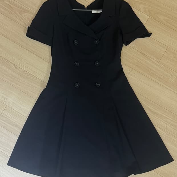 JJ 지고트 더블 브레스트 원피스