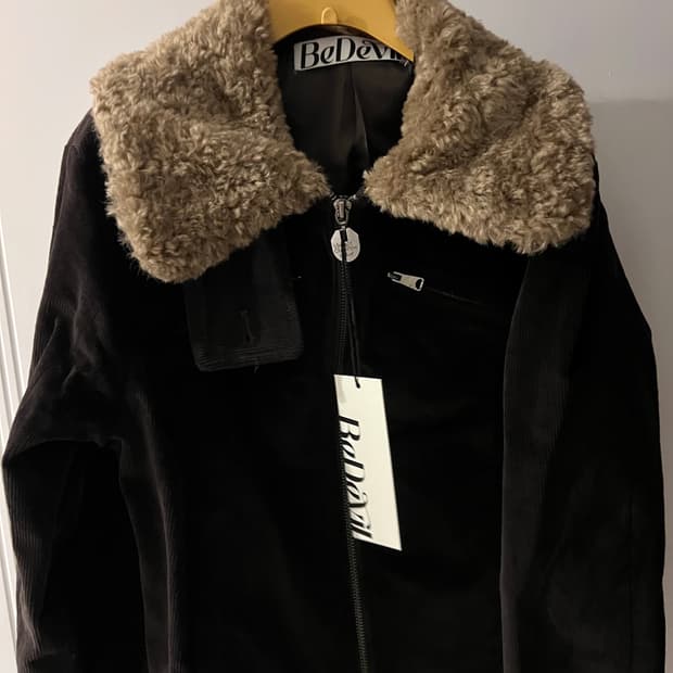 비데블 골덴 퍼자켓 브라운 (카리나 착용)  원가 16인데개꿀매라농ㅋㅋ!