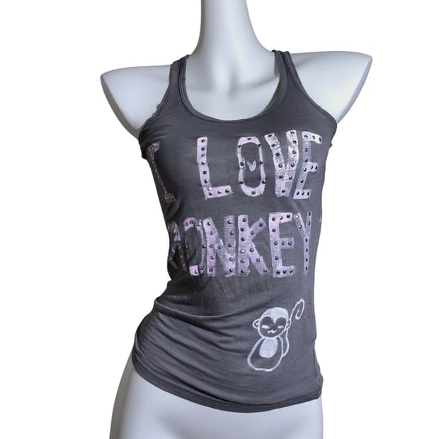 i love monkey sleeveless