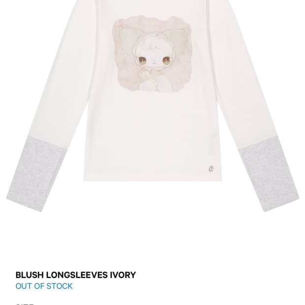 코이세이오 coyseio blush longsleeves 롱슬리브 구해요