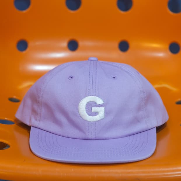 골프왕 G 로고 캡 퍼플