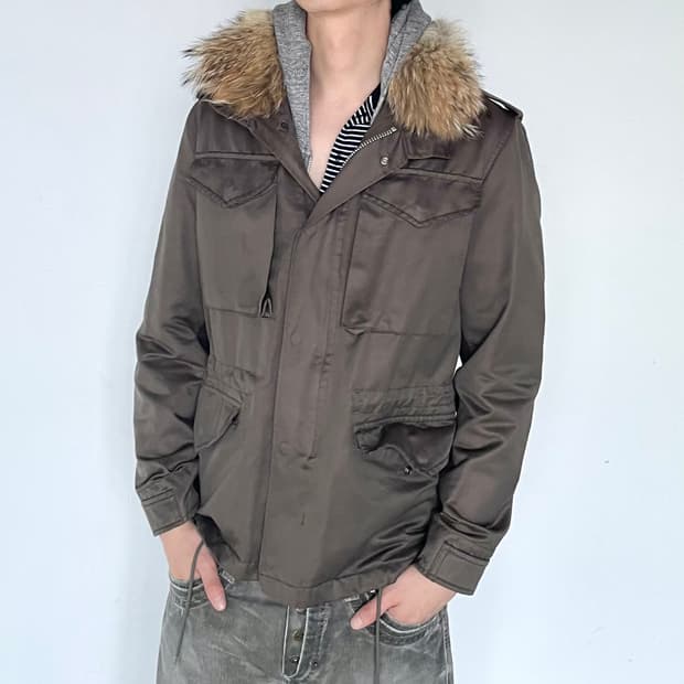 카반드주카 퍼 도킹 m65 자켓