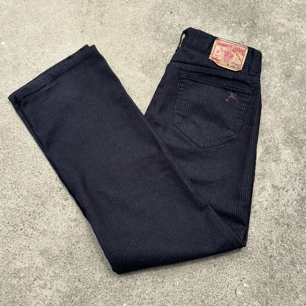 [30] 비디알 003 Railroad Stripe Pants