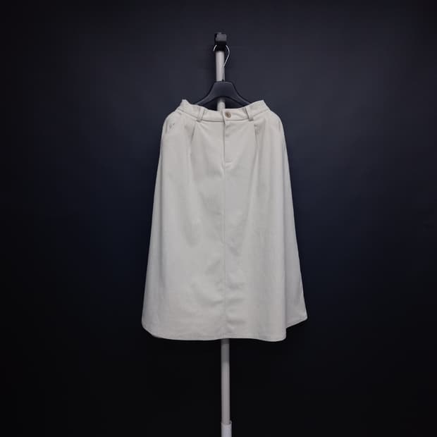 새 수스 SOOS 추동 코듀로이 플레어 롱 스커트 55.44