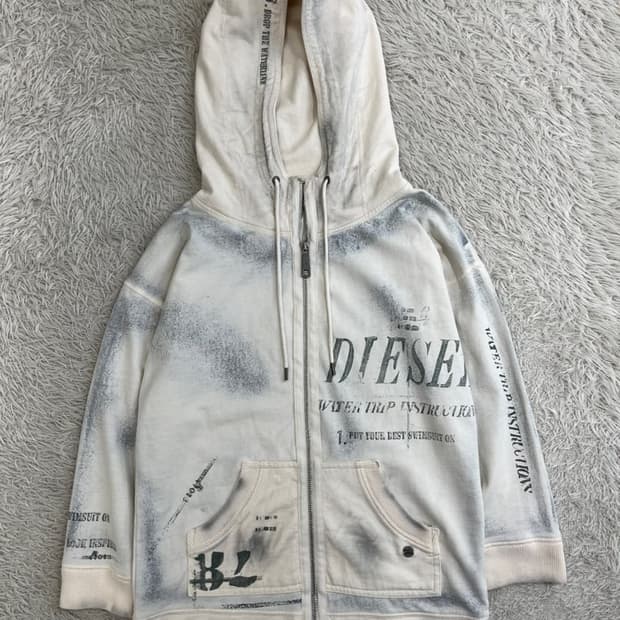 디젤 빈티지 후드 집업/#2816