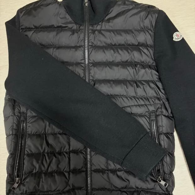 몽클레어 니트패딩 m