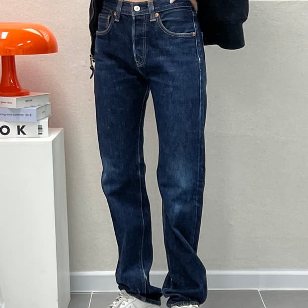 (허단36.5)리바이스 501 진청-M1393