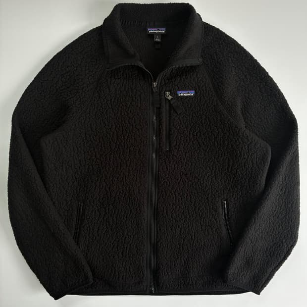 Patagonia  파타고니아 블랙 레트로 플리스 자켓