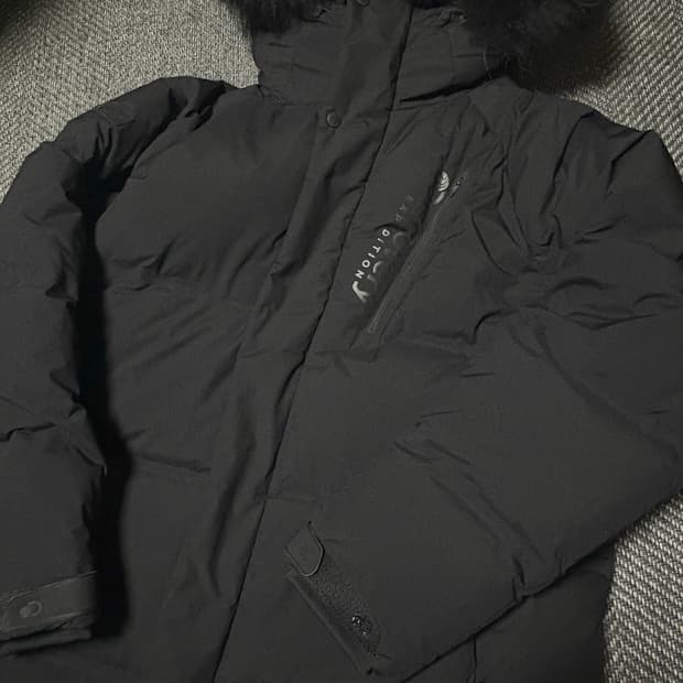 [95] 디스커버리 롱패딩 블랙