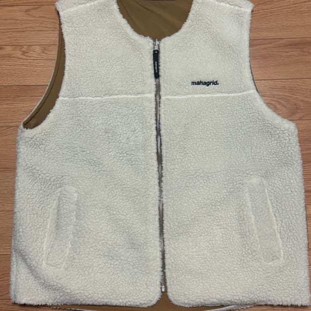 마하그리드 리버시블 조끼 M