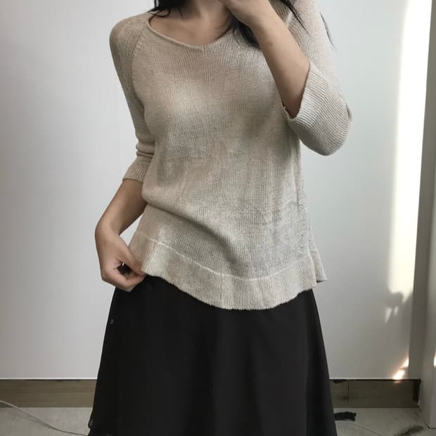 빈티지 썸머 니트