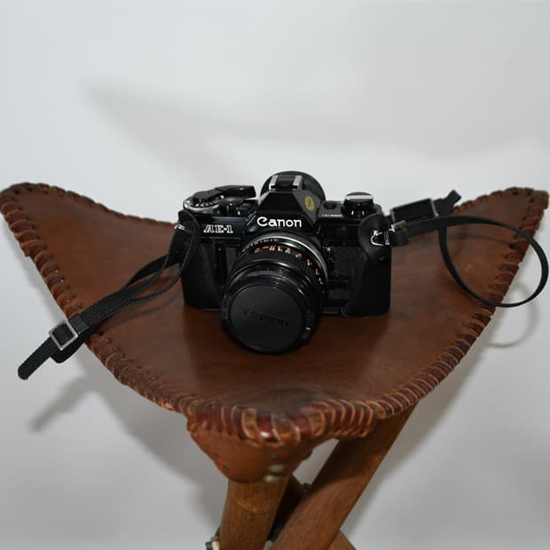 캐논AE-1필름카메라/F1.4렌즈포함
