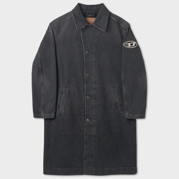 23s/s diesel denim carcoat