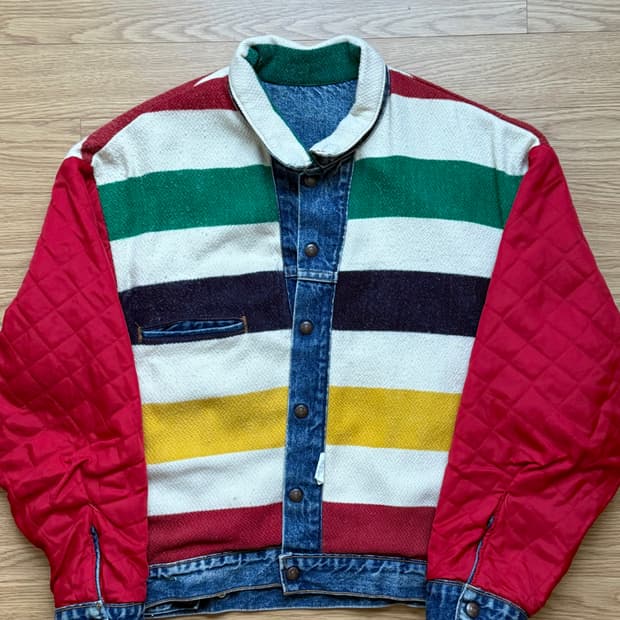 90s USA 리바이스 허드슨베이 데님자켓