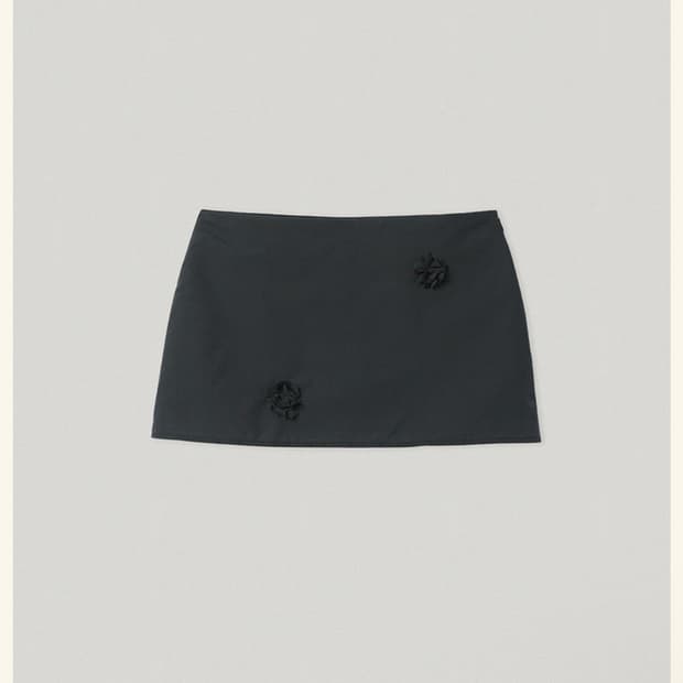 Swahili Skirt Charcoal