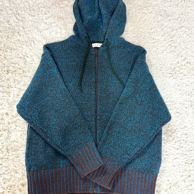 Marni x 유니클로 콜라보 니트 집업