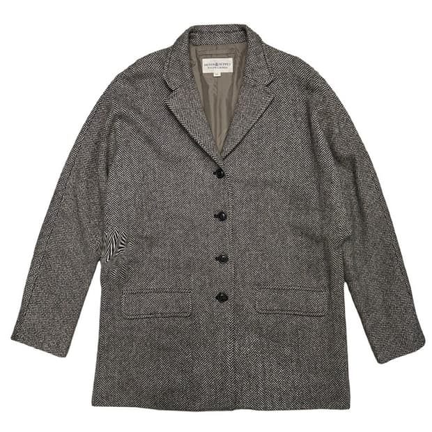 데님앤서플라이 헤링본 블레이저 M