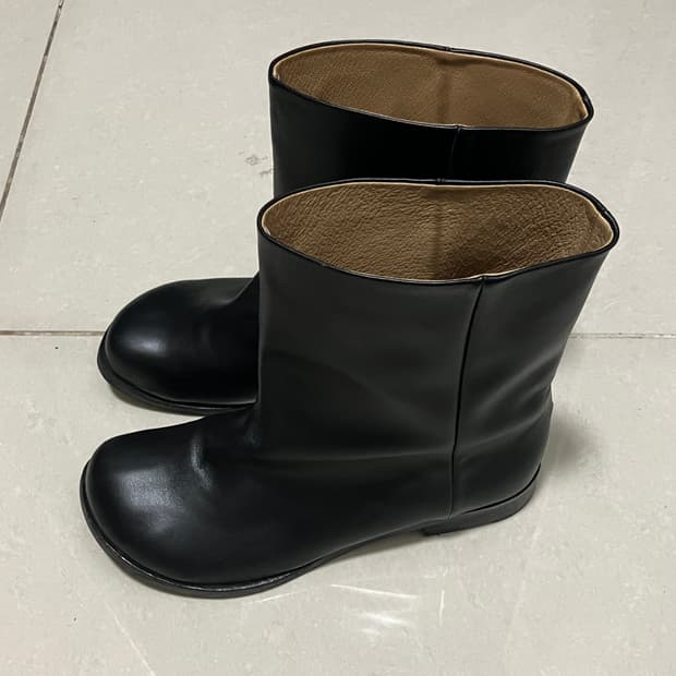 레멜 LM021 short boots black 37 (235~240)
