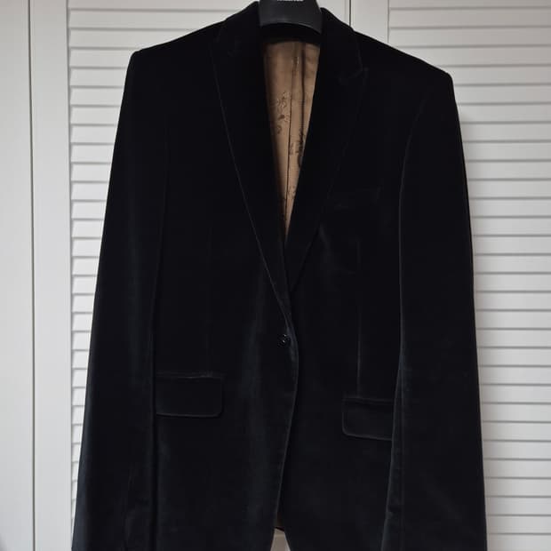 (54)겐조 옴므 벨벳 테일러드 블레이저