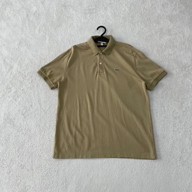 XL 라코스테 남성 클래식핏 반팔카라티셔츠 105
