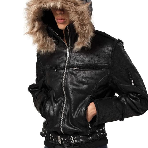 레이서 월드와이드 퍼 자켓 L 