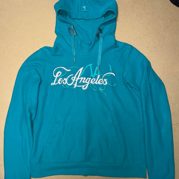 MLB Los Angeles 로스앤젤레스 민트 후드티 빈티지