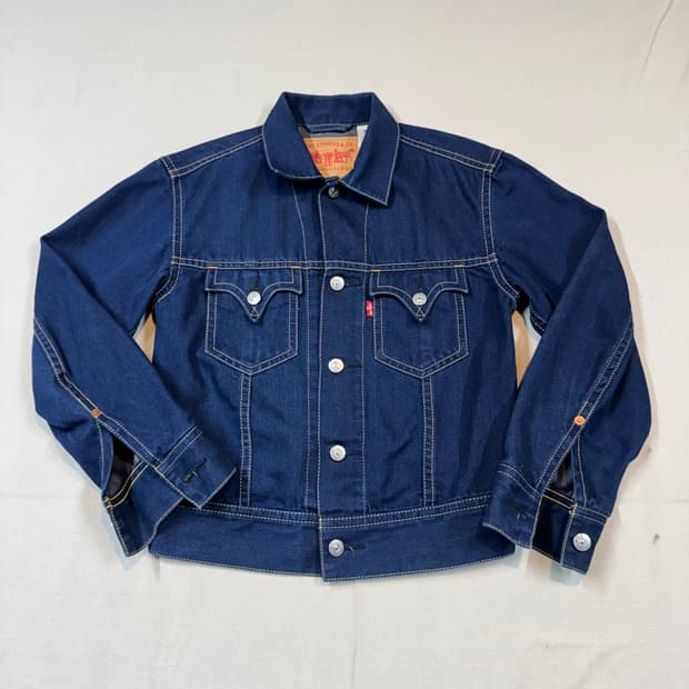 M) 리바이스 아이코닉 데님자켓 TYPE 1 진청 데님 청자켓 L60