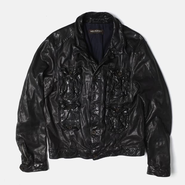  Neil Barrett Buffalo Leather Jacket