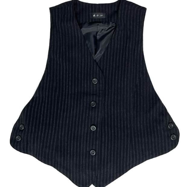 Vintage 스트라이프 베스트