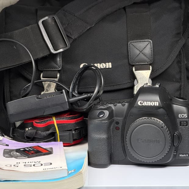 캐논 5D mark2 DSLR 카메라 바디, 오두막, 오막투