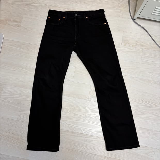 리바이스 517 부츠컷 33사이즈 30기장 블랙/미사용