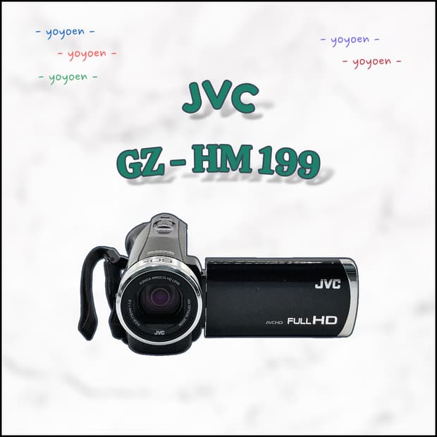 JVC GZ-HM199 빈티지캠코더 [ 꾸미기0/A급 ]