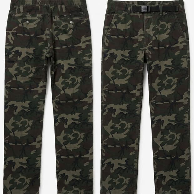 [The North Face] The North Face camo pan