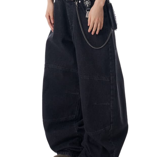 아캄 니 인시전 데님 팬츠 1size