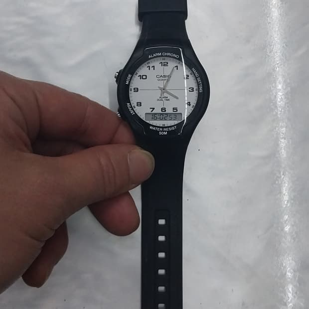 카시오 아날로그 디지털 AW -90H-7B